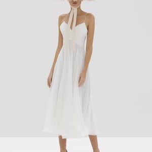 Alexis Sarrana silk dress medium